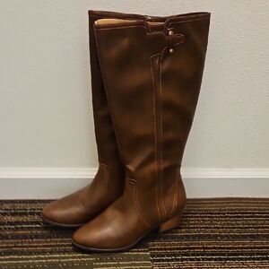 Dr. Scholl's Brown Heeled Boots 8.5 WC